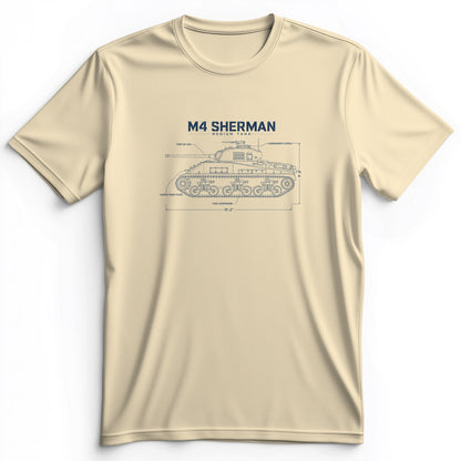 M4 Sherman Blueprint Premium Tee