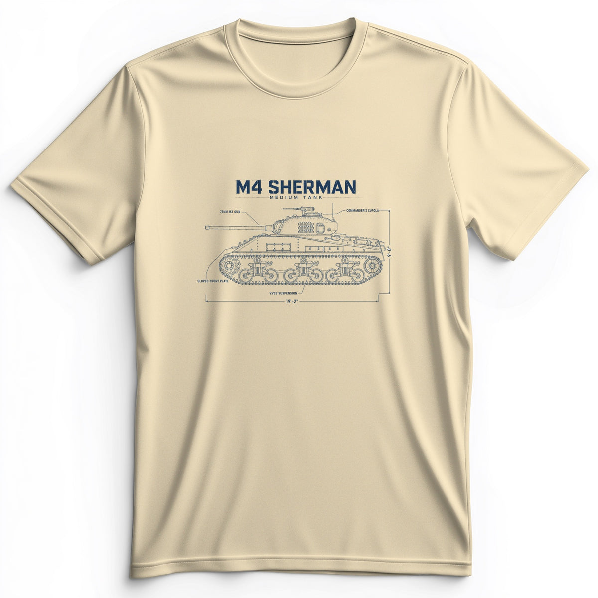 M4 Sherman Blueprint Premium Tee