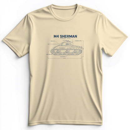 M4 Sherman Blueprint Premium Tee
