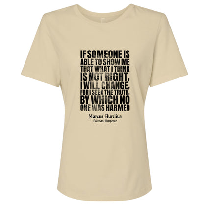 Marcus Aurelius Quote Women's T-Shirt