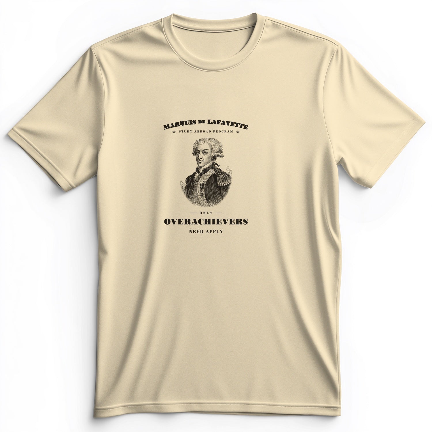 Marquis de Lafayette Study Abroad Program Premium Tee