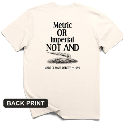 Mars Lander Back Print T-Shirt