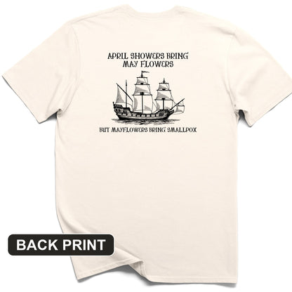 Mayflower Back Print T-Shirt