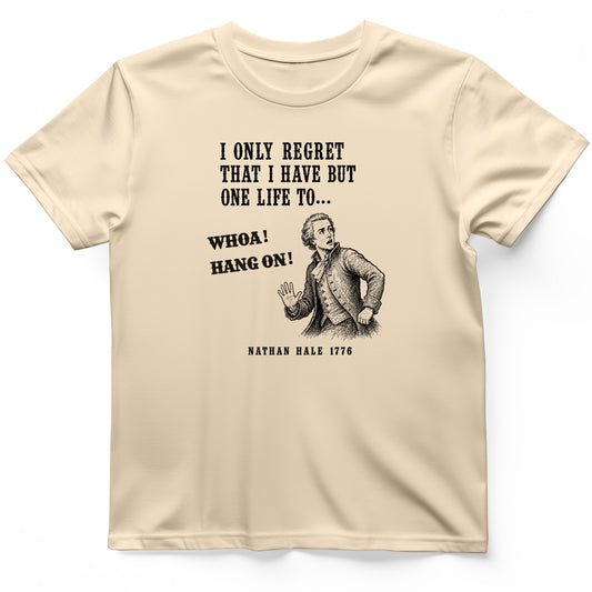 Nathan Hale Whoa Hang On T-Shirt