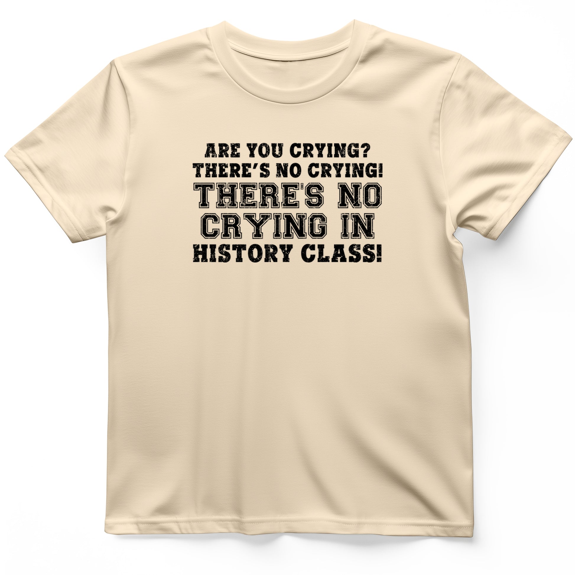 No Crying in History Class T-Shirt