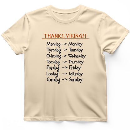 Nordic Gods Days Of The Week T-Shirt