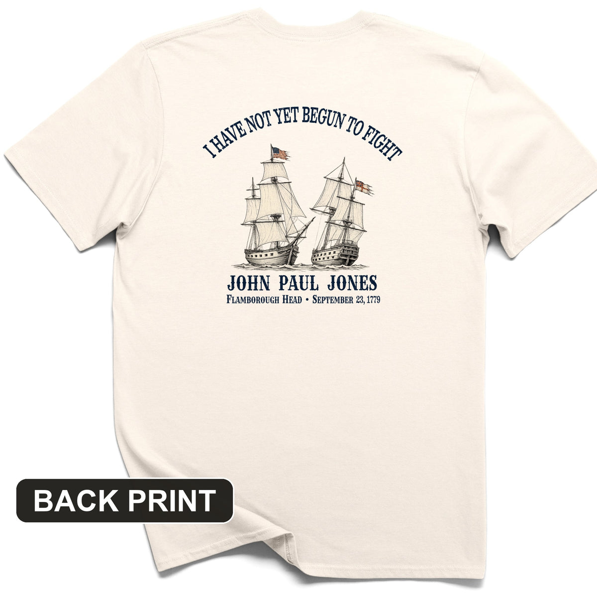 Not Yet Begun to Fight Back Print T-Shirt