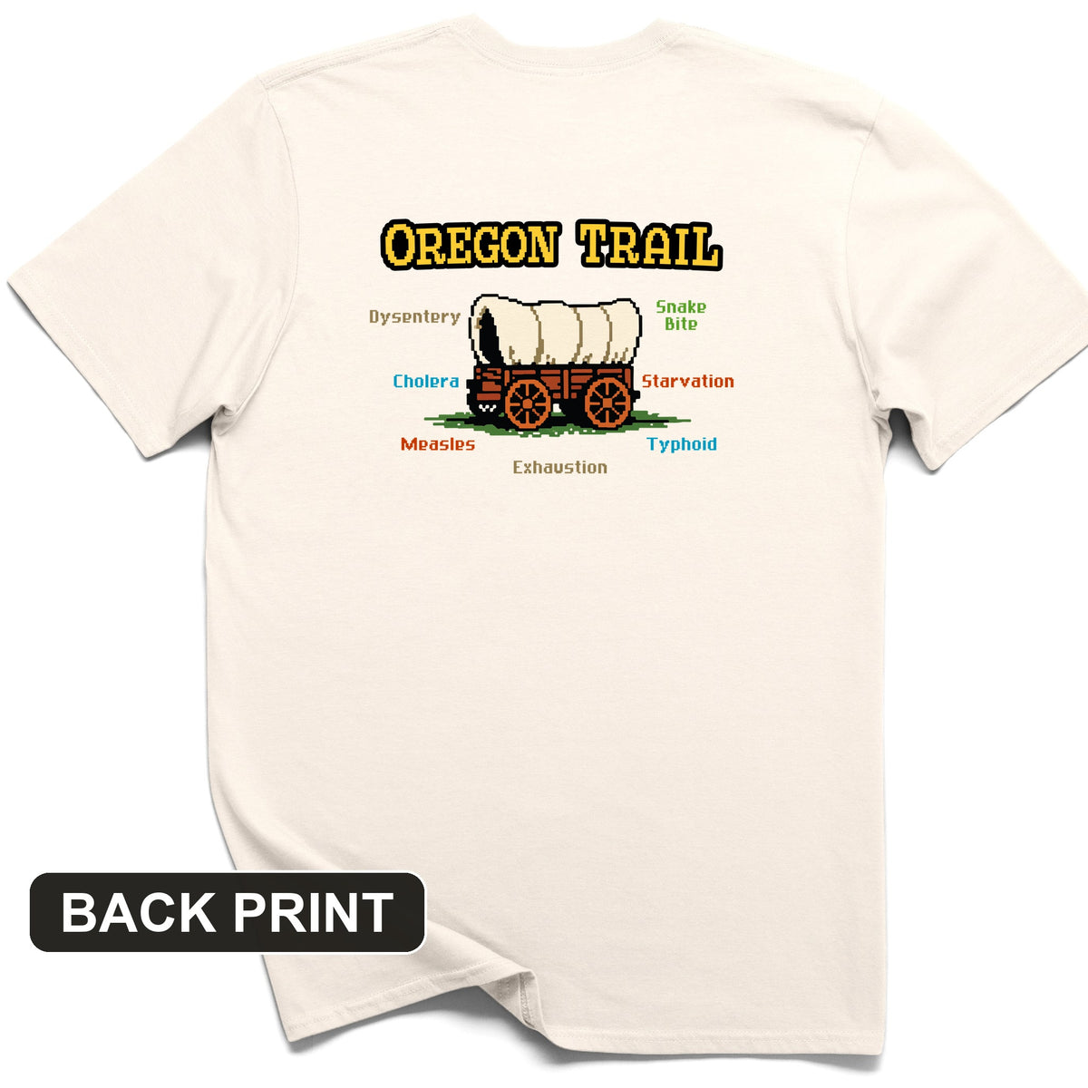 Oregon Trail Back Print T-Shirt