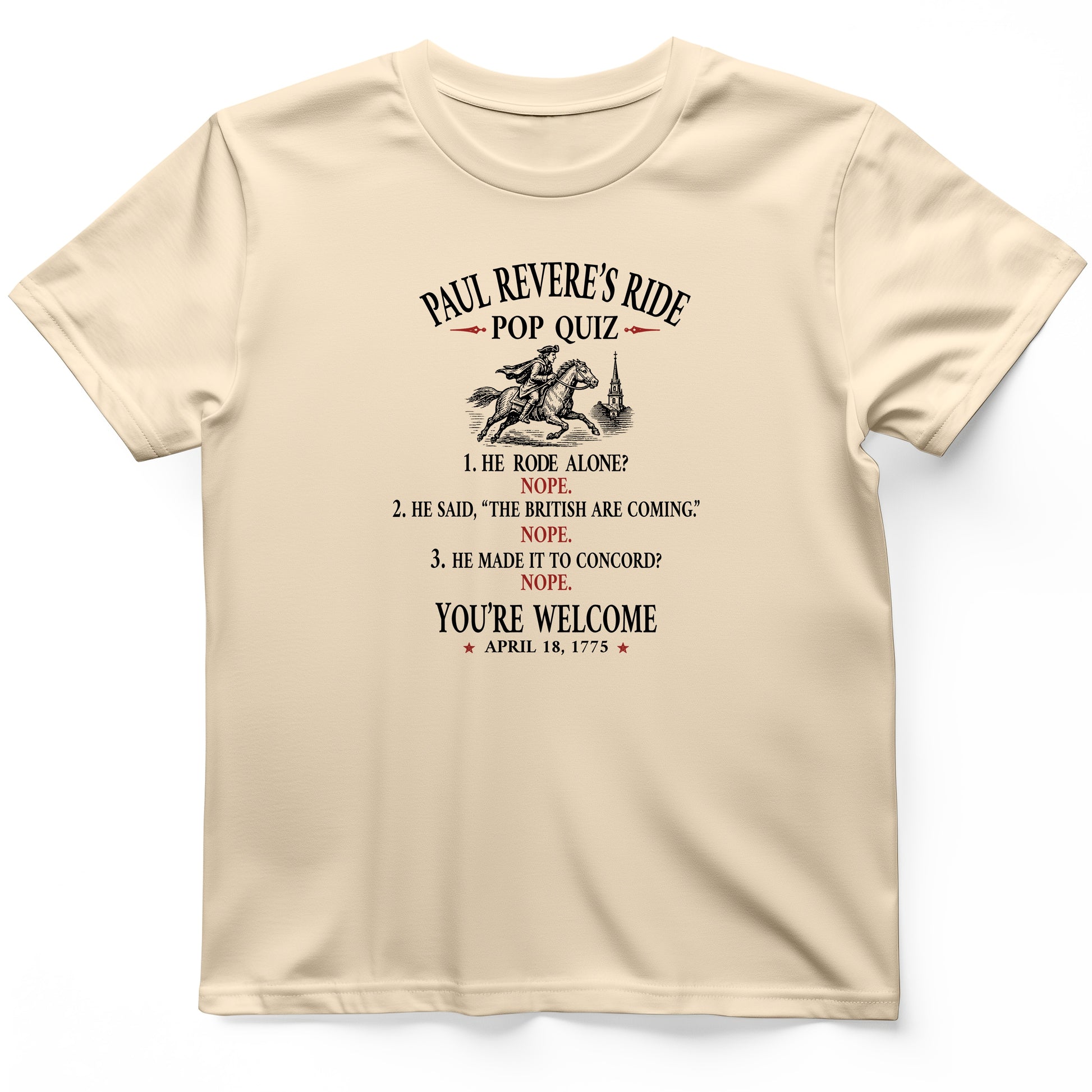 Paul Revere Quiz T-Shirt