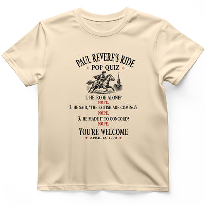 Paul Revere Quiz T-Shirt