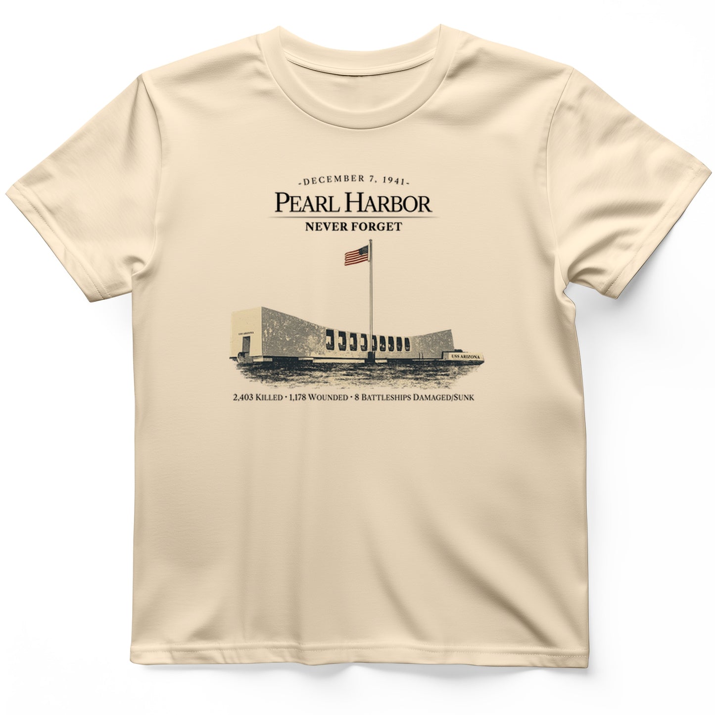 Pearl Harbor - Never Forget T-Shirt