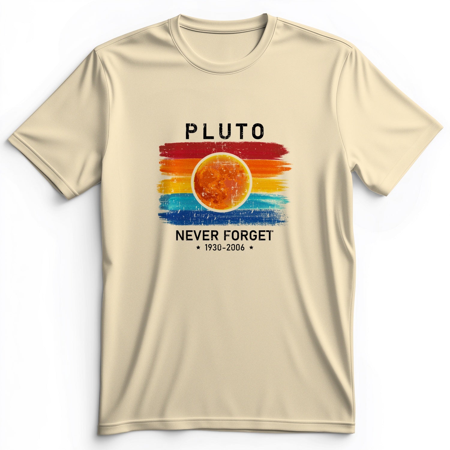 Pluto Never Forget Premium Tee