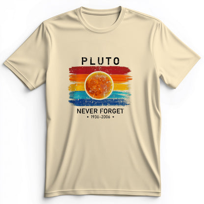 Pluto Never Forget Premium Tee