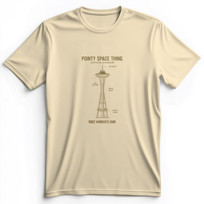 Pointy Space Thing Premium Tee