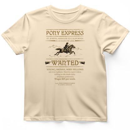 Pony Express Poster T-Shirt