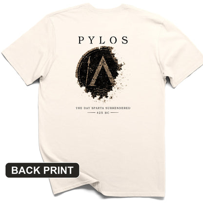 Pylos Back Print T-Shirt