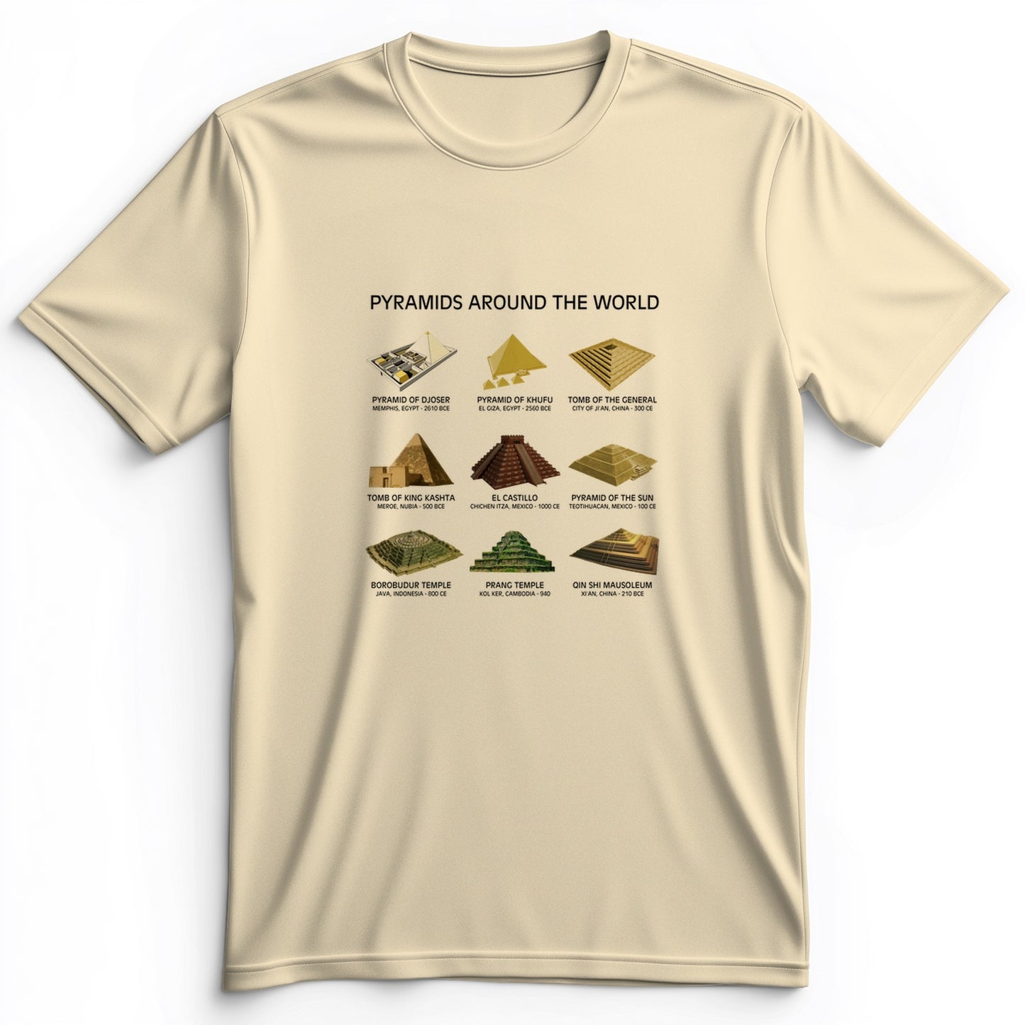 Pyramids Of The World Premium Tee