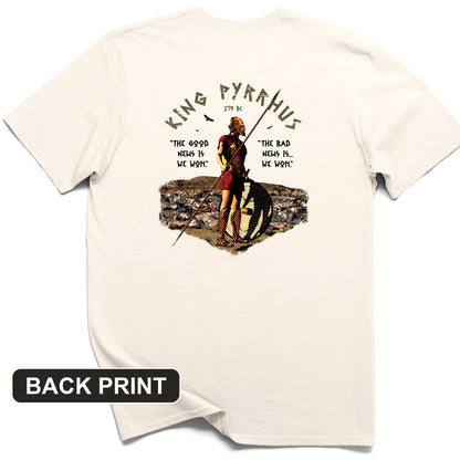 Pyrrhic Victory Back Print T-Shirt