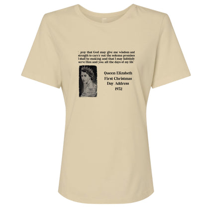 Queen Elizabeth II Xmas Address Women's T-Shirt