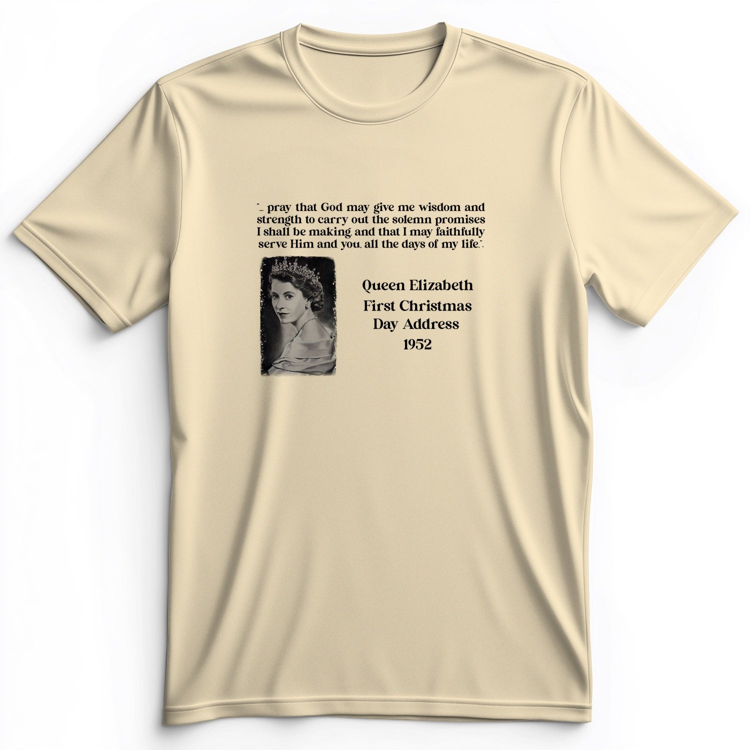 Queen Elizabeth II Xmas Address Premium Tee