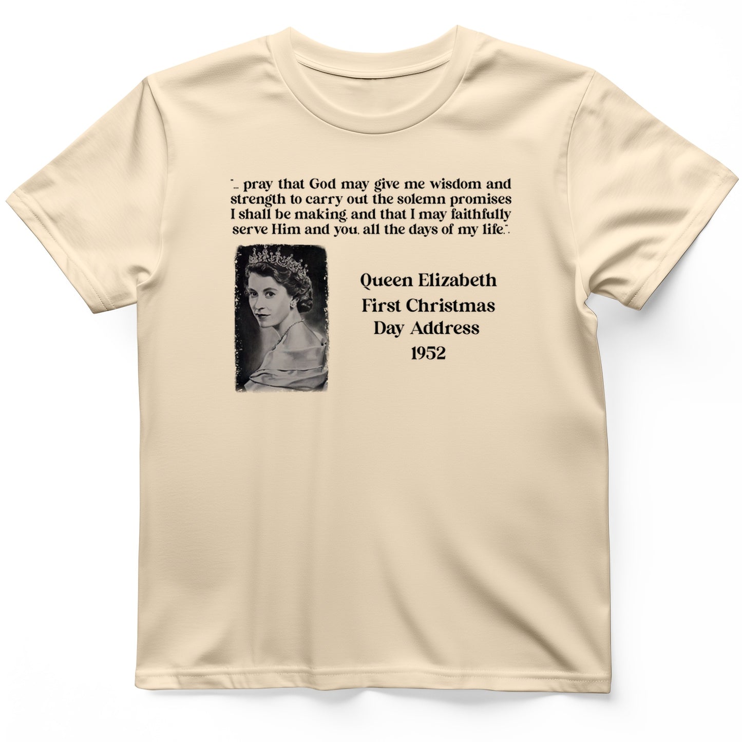 Queen Elizabeth II Xmas Address T-Shirt