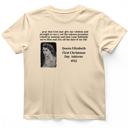Queen Elizabeth II Xmas Address T-Shirt