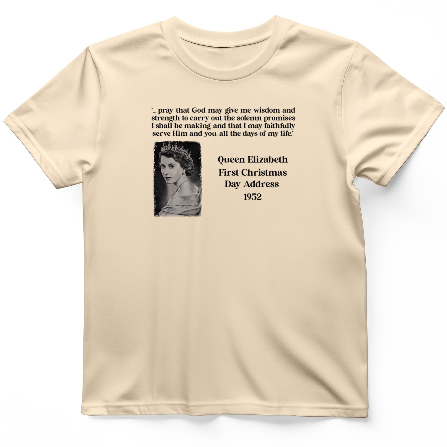 Queen Elizabeth II Xmas Address T-Shirt