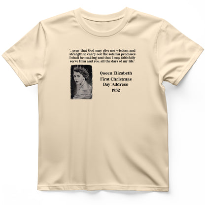 Queen Elizabeth II Xmas Address T-Shirt