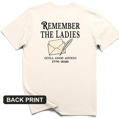 Remember The Ladies Back Print T-Shirt
