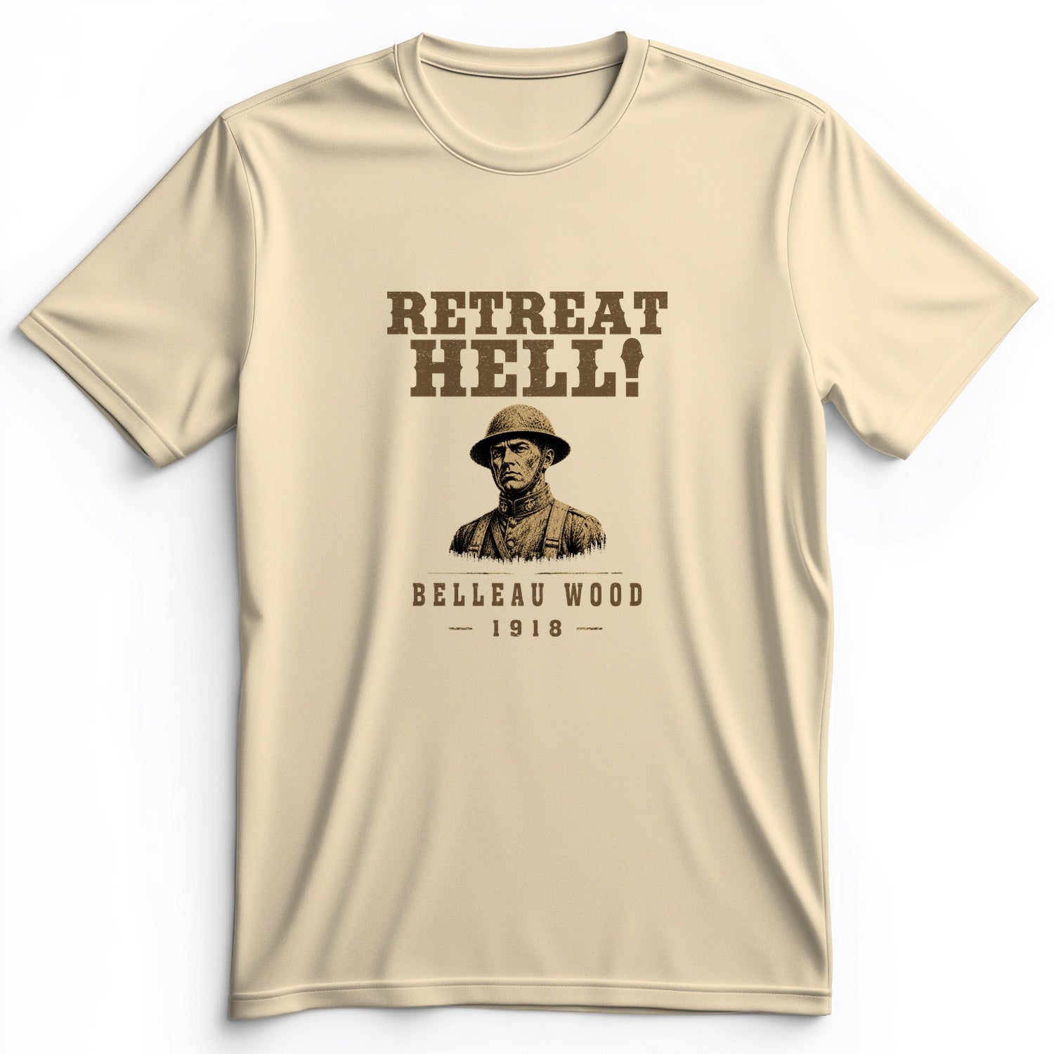 Retreat Hell Bust Premium Tee