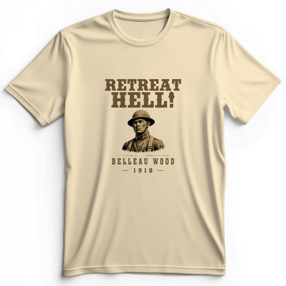 Retreat Hell Bust Premium Tee