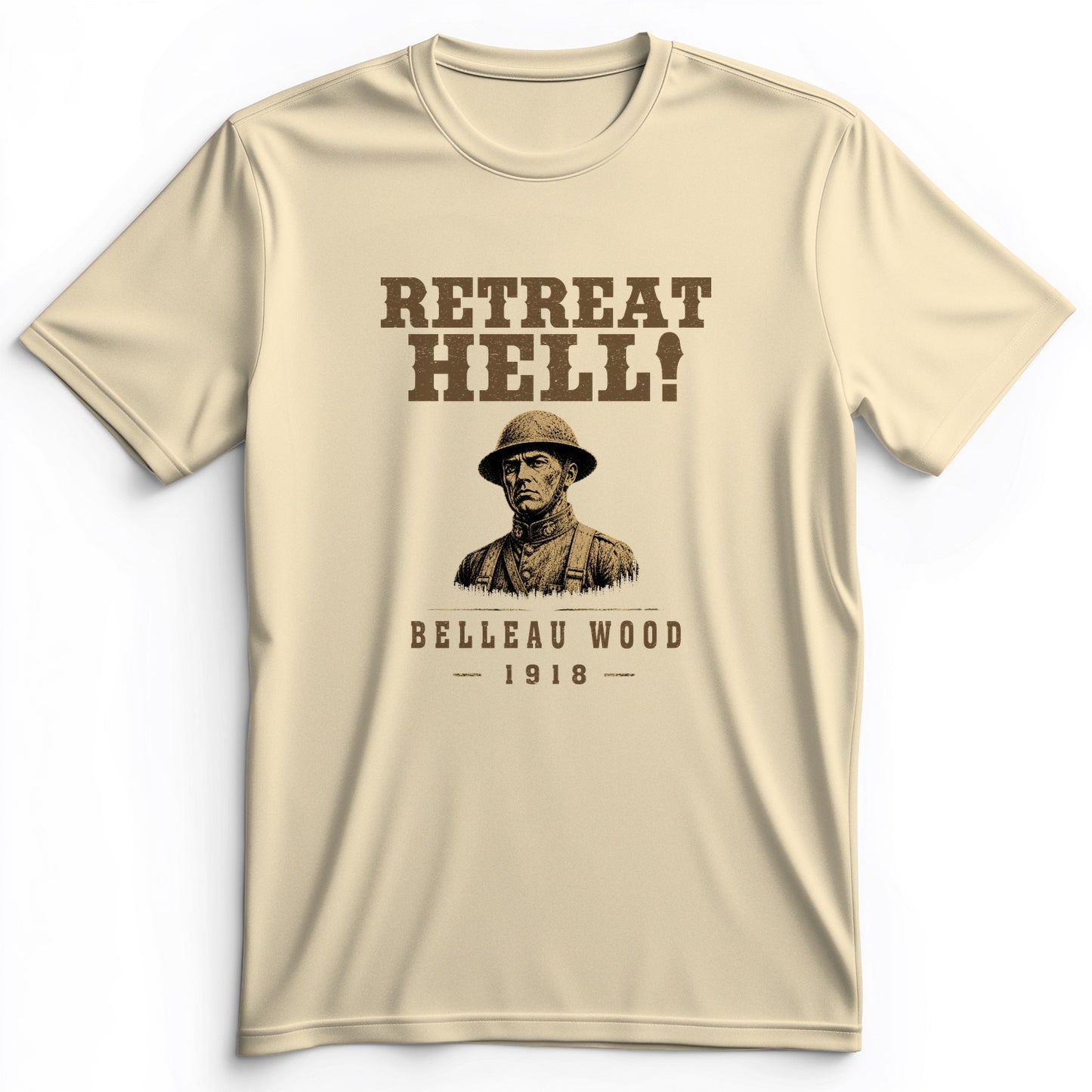 Retreat Hell Bust Premium Tee