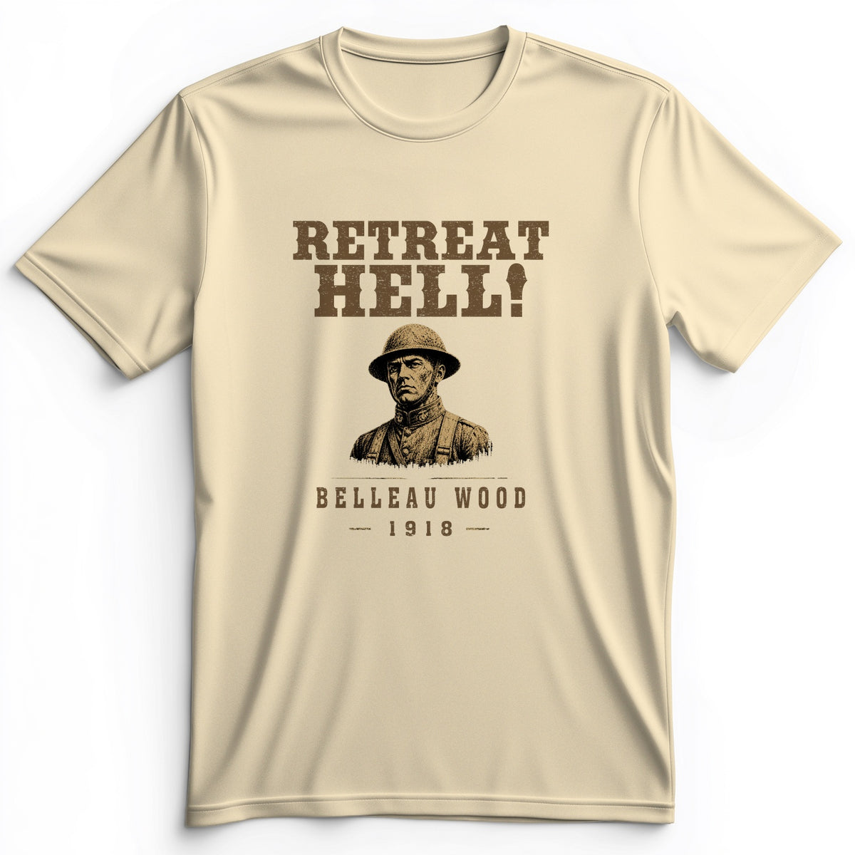 Retreat Hell Bust Premium Tee