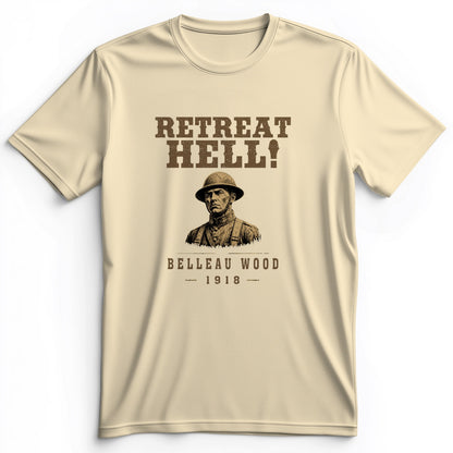 Retreat Hell Bust Premium Tee