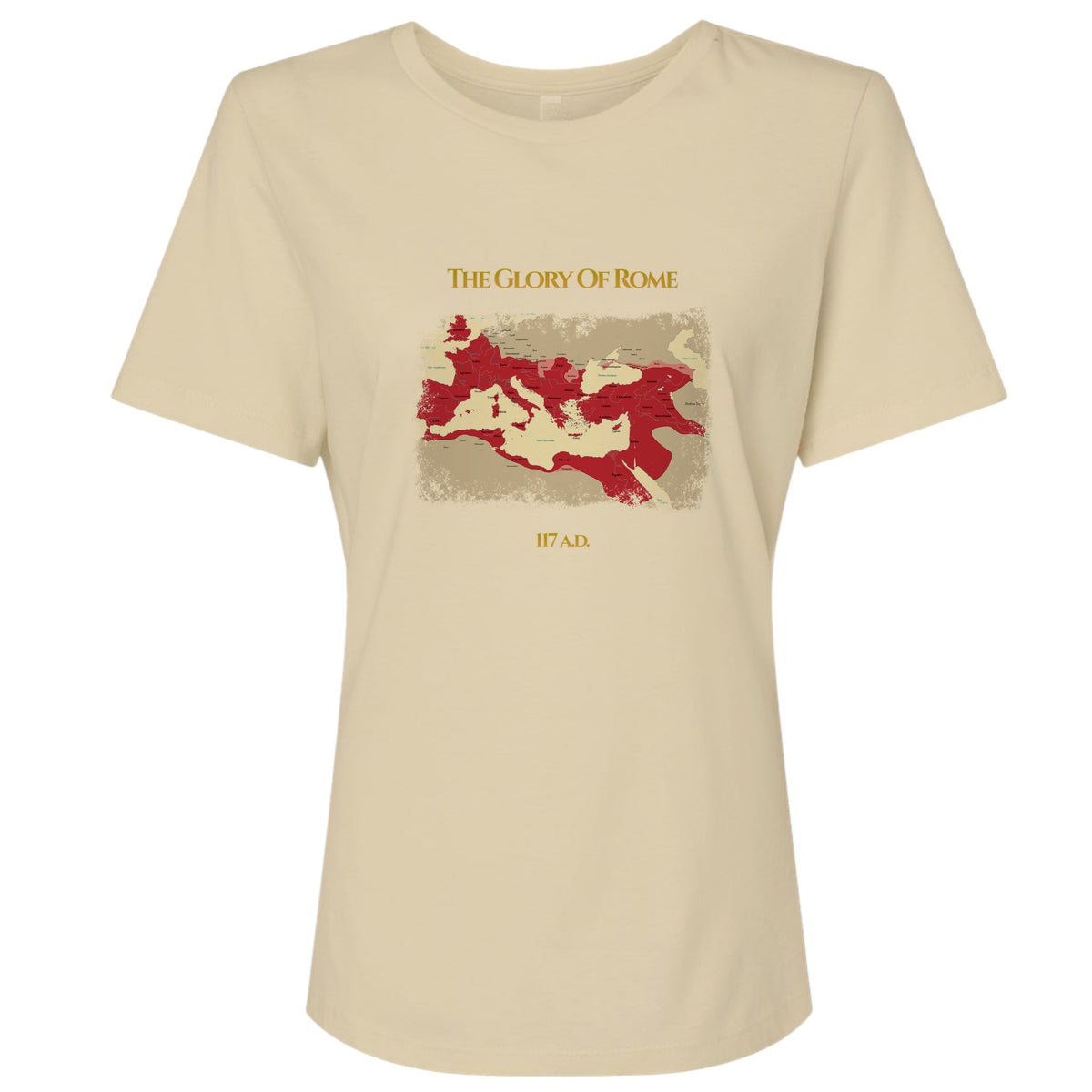 Roman Empire Map Women's T-Shirt