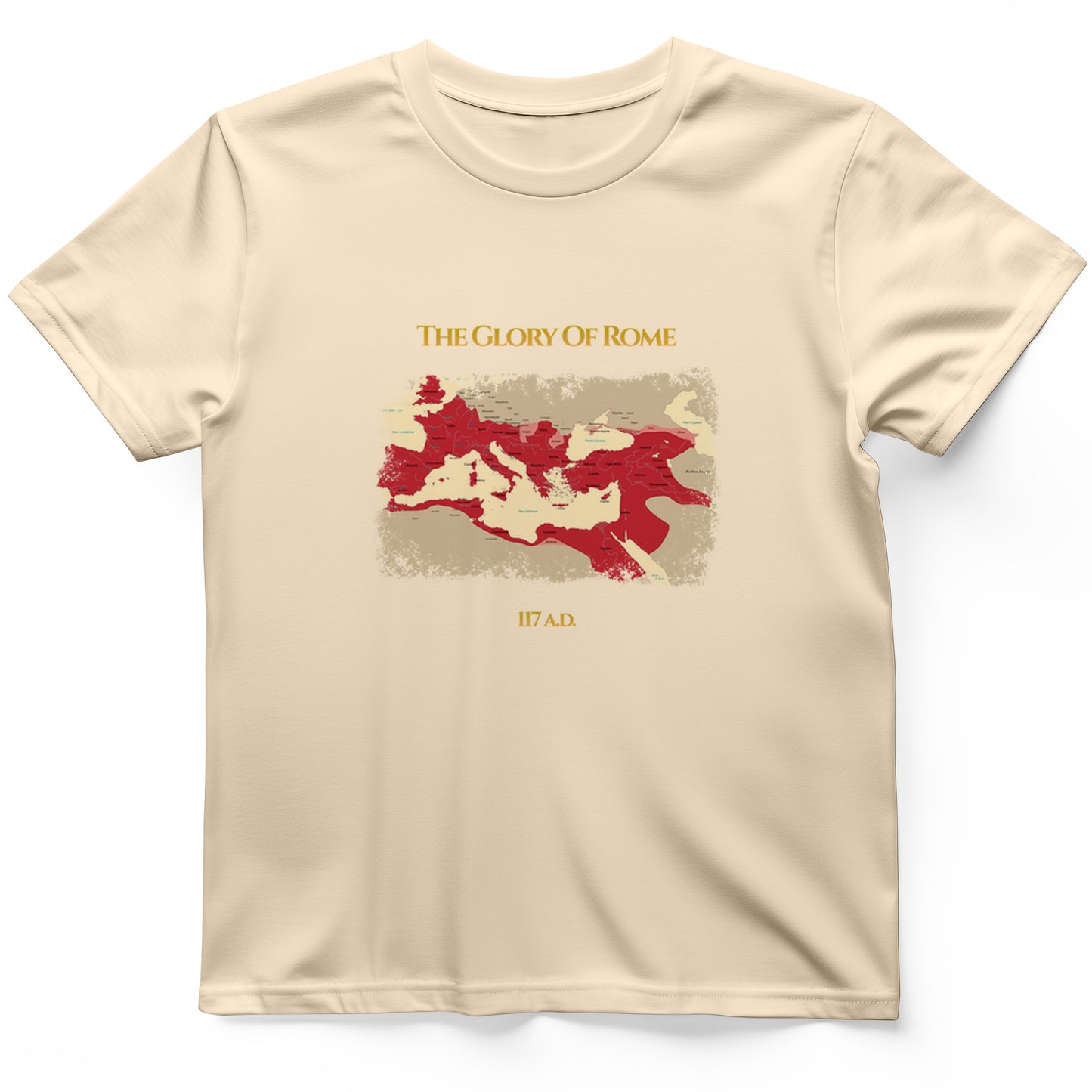 Roman Empire Map T- Shirt