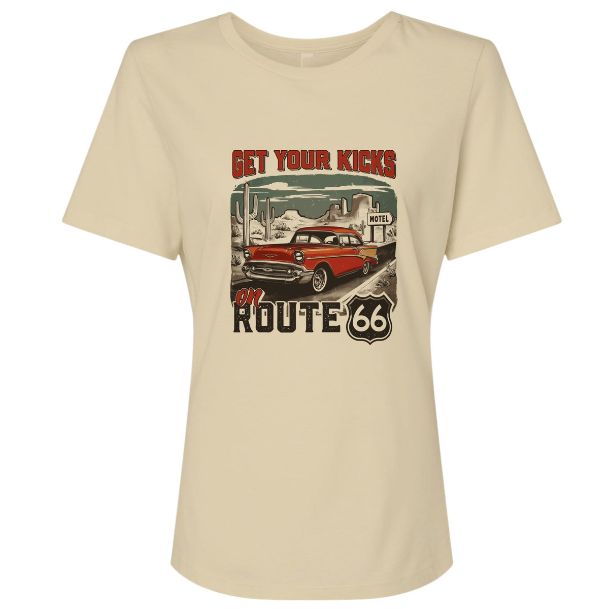 Route 66 Billboard Women's T-Shirt