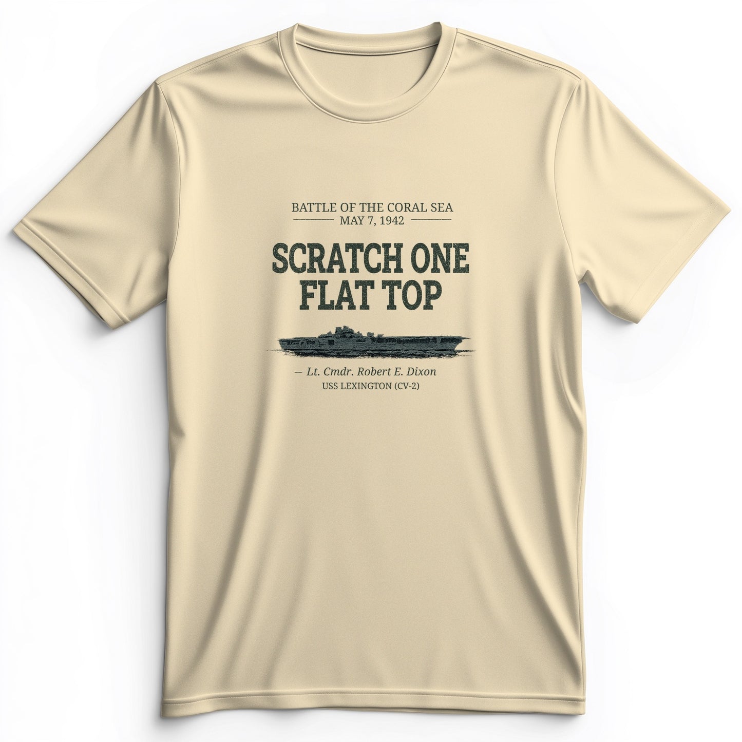 Scratch One Flat Top Premium Tee