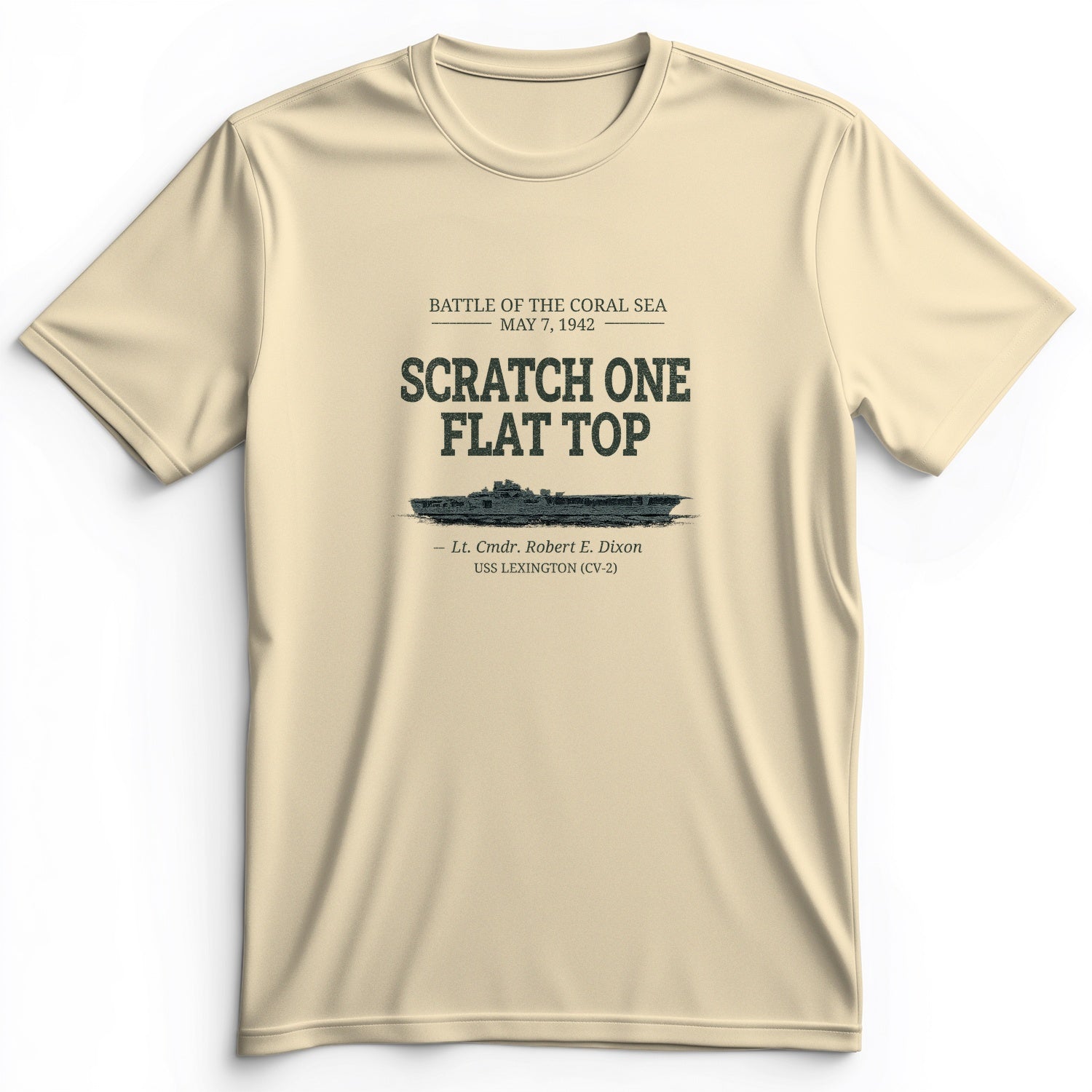Scratch One Flat Top Premium Tee