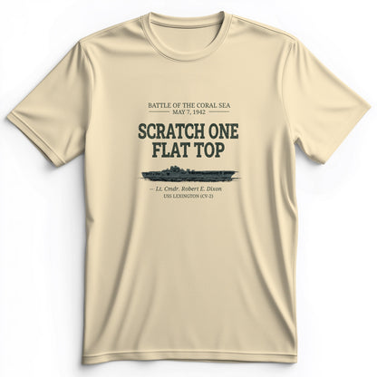 Scratch One Flat Top Premium Tee