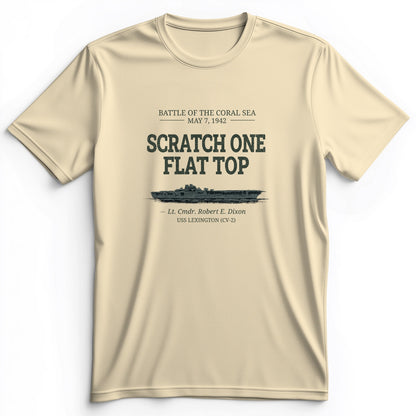 Scratch One Flat Top Premium Tee