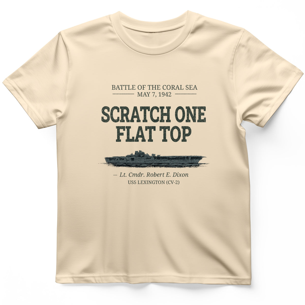 Scratch One Flat Top T-Shirt