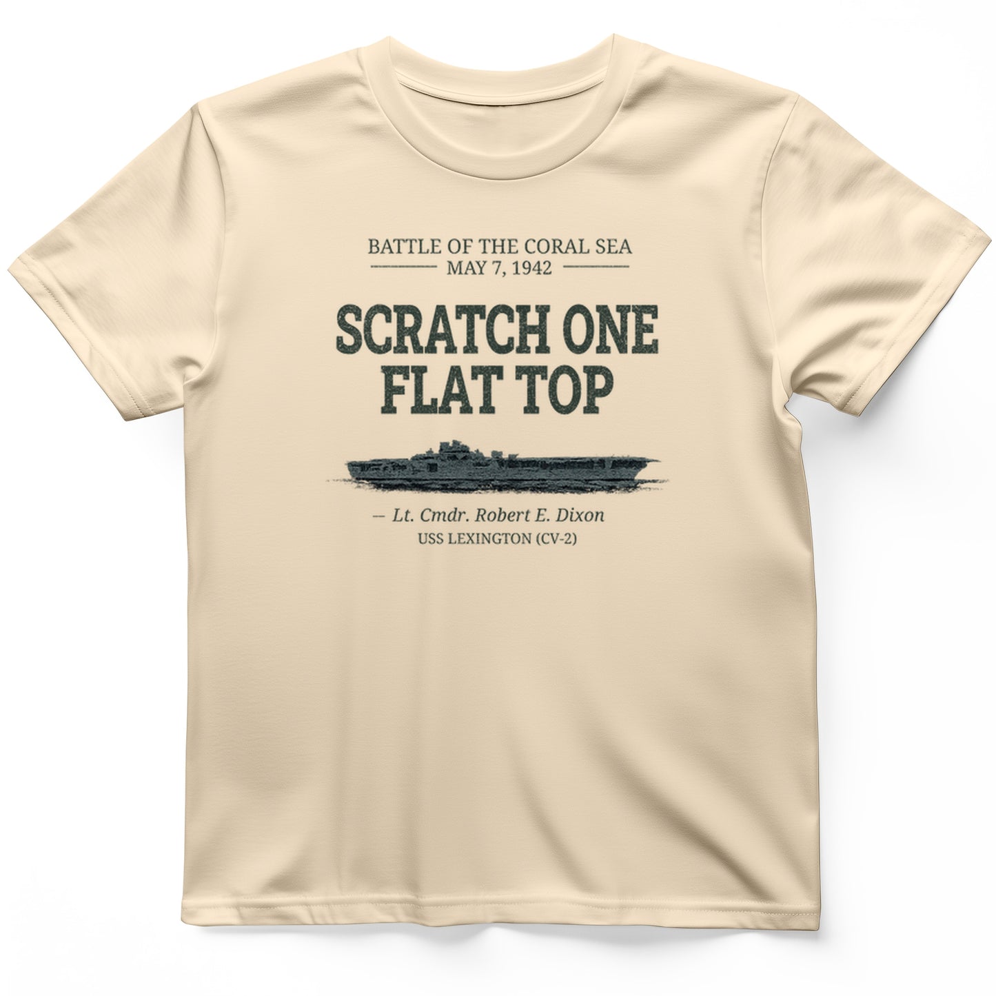 Scratch One Flat Top T-Shirt