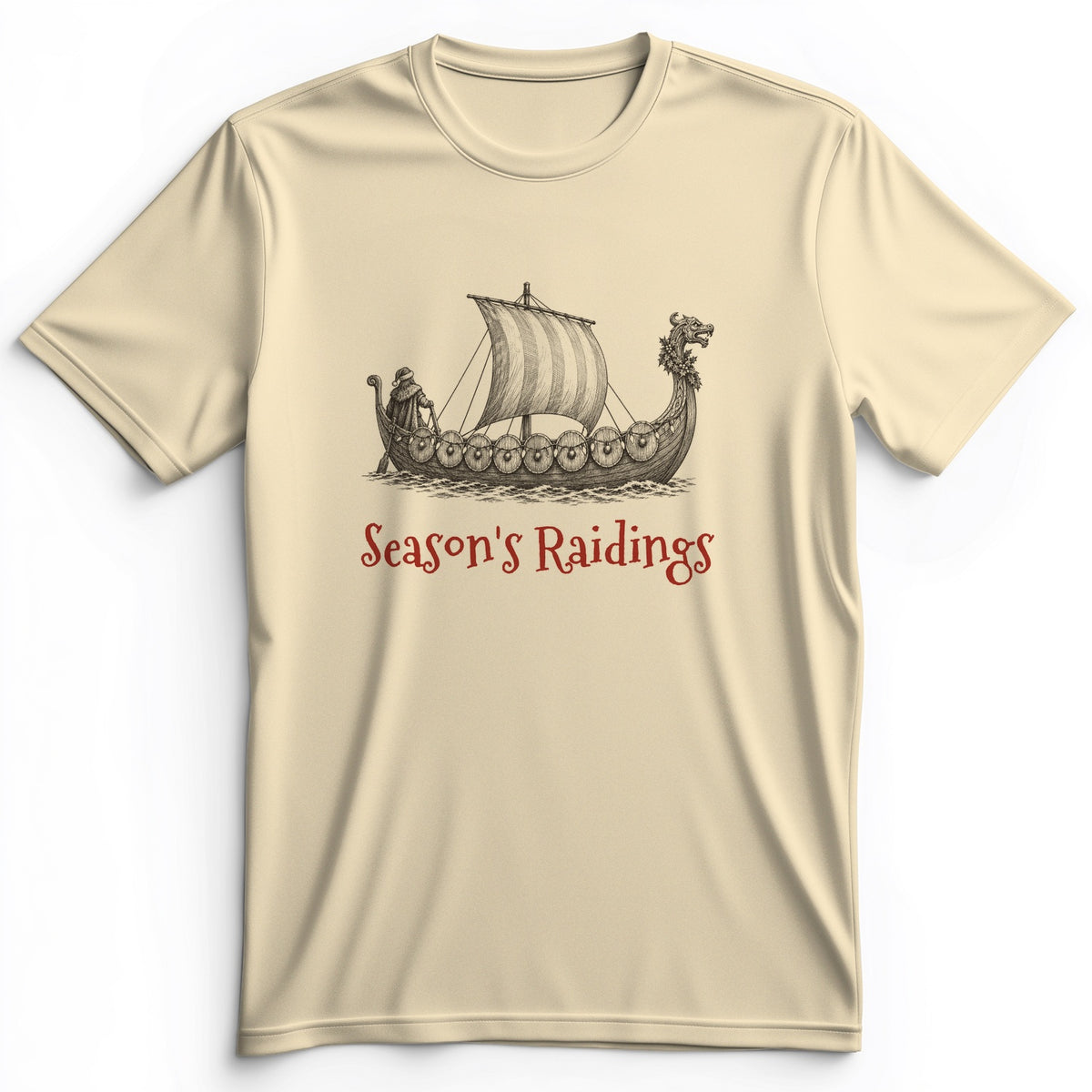 Seasons Raidings Viking Christmas Premium Tee