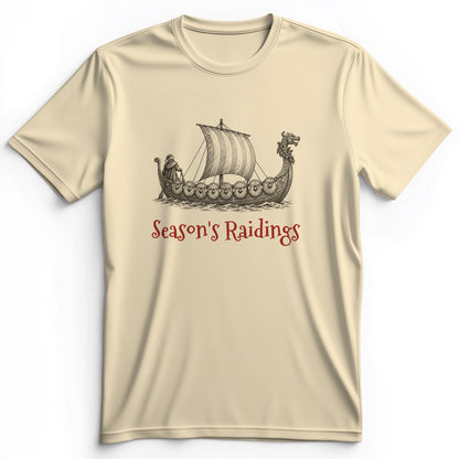 Seasons Raidings Viking Christmas Premium Tee