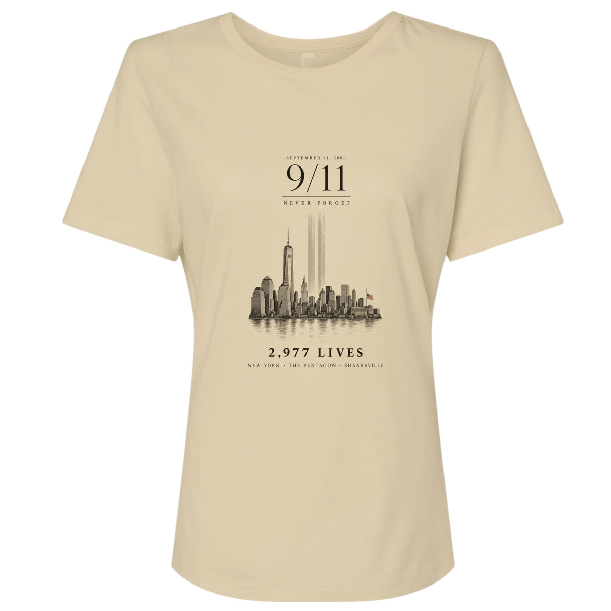 September 11 Never Forget Women's T-Shirt