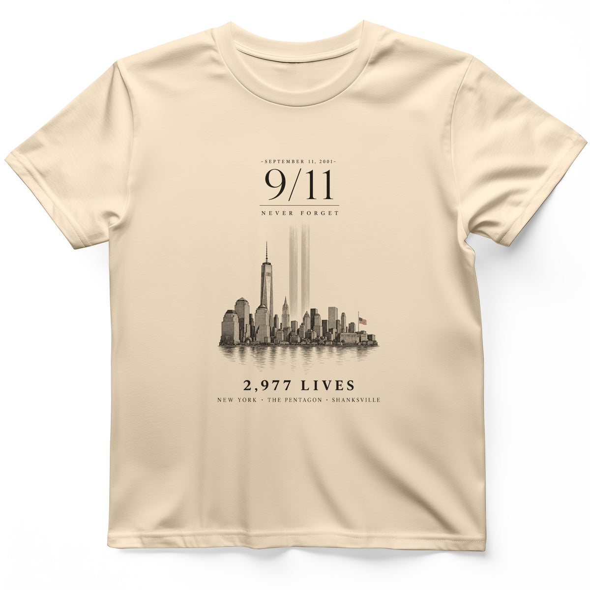 September 11 Never Forget T-Shirt