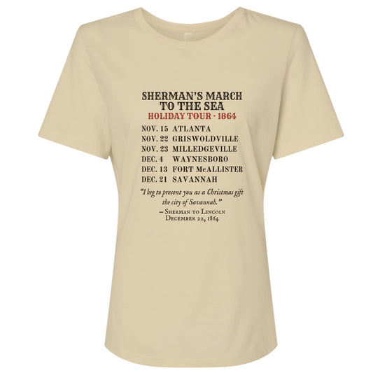 Shermans March To The Sea Holiday Tour 1864 T-Shirt