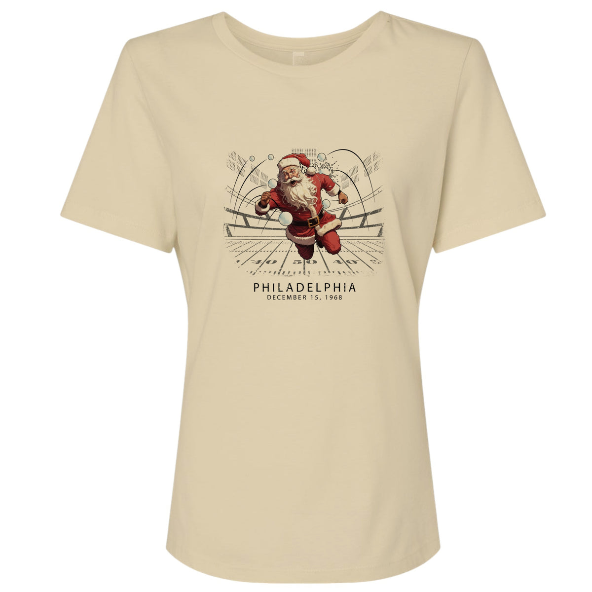 Snowballs at Santa Women's T-Shirt