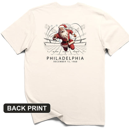 Snowballs at Santa Back Print T-Shirt
